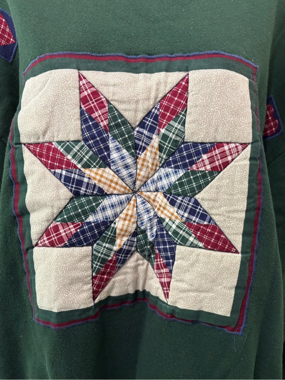 🔥5 for $25🔥 Vintage Quilted Grannycore Sweatshirt - Picture 2 of 9